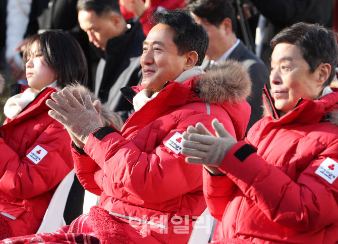 [포토] '희망 2026 나눔캠페인 출범식' 참석한 오세훈 시장