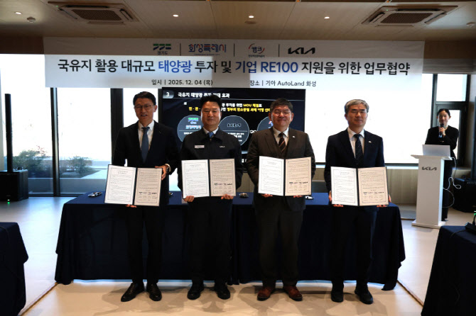 경기도 최대 태양광발전소, 기아오토랜드 화성에
