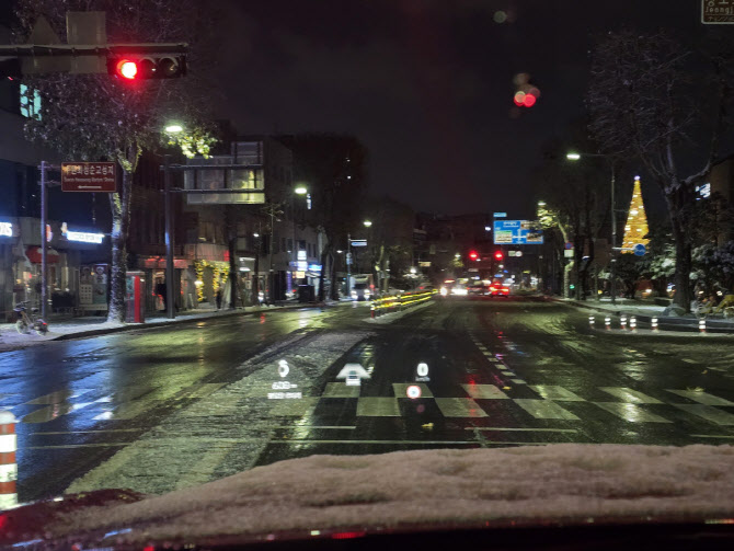 눈길에 오산까지 30분? 수원시 제설, 달라졌다