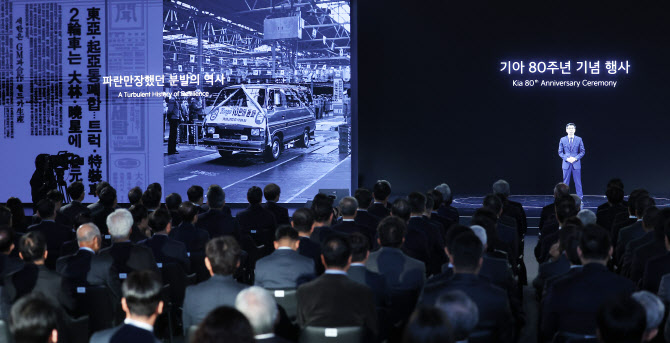 송호성 기아 사장 `80년 역사 교훈 삼아 도전과 분발 이어갈 것`