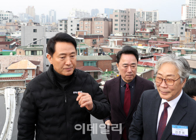 [포토] 대림1구역 재개발지구 현장 점검