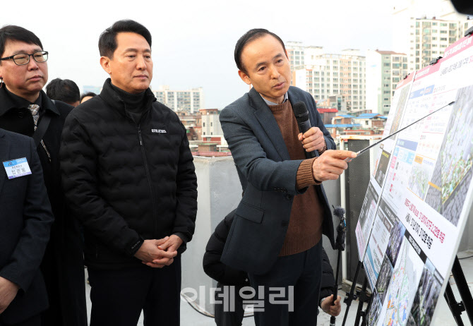[포토] 대림1구역 신통기획 재개발지구 현장 점검