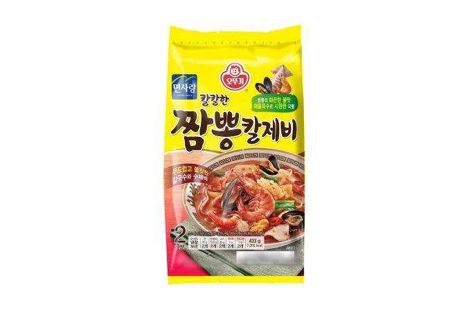오뚜기, 짬뽕의 화끈함을 담은 ‘칼칼한 짬뽕칼제비’ 출시