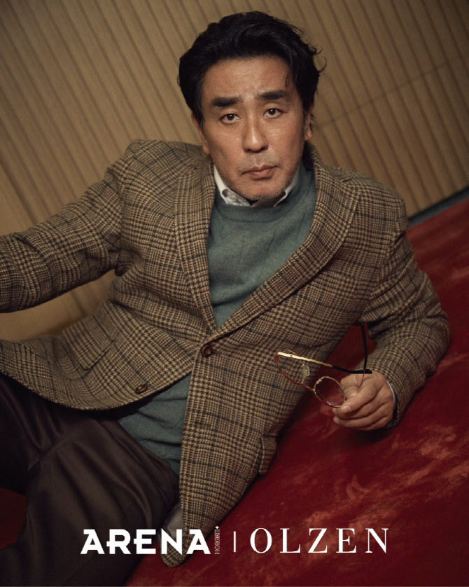 신성통상 ‘올젠’, 류승룡과 디지털 화보 공개