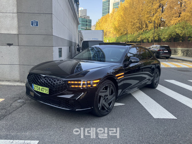 APEC 정상들이 탄 품격…국산 세단의 끝 `G90 블랙`[타봤어요]