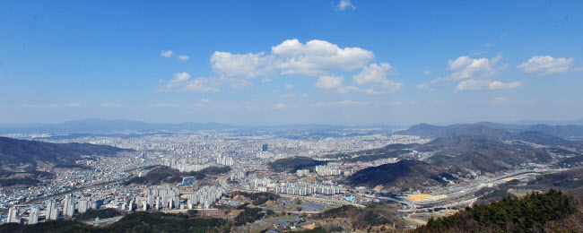 "대전의 공기정화는 숲이 책임져요"