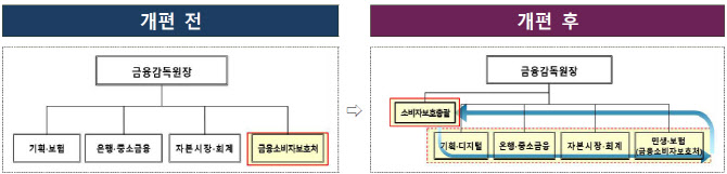 금감원, 원장 직속 '소비자보호총괄' 신설…사후적 대응→사전적 예방