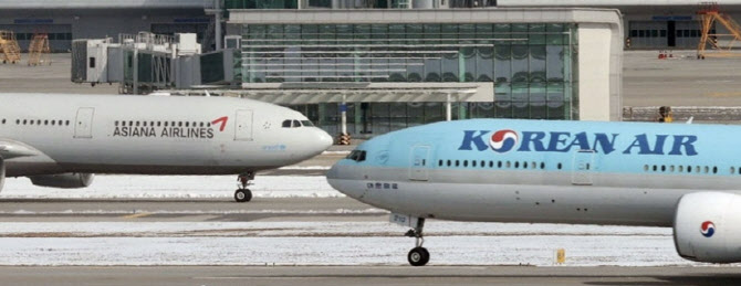 ‘좌석 줄여 운임인상’ 대한항공-아시아나 제재…이행강제금 부과