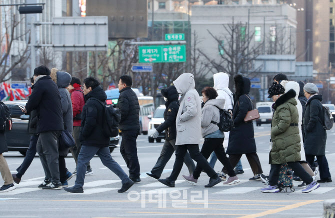 [포토] 전국 대부분 한파특보 발령