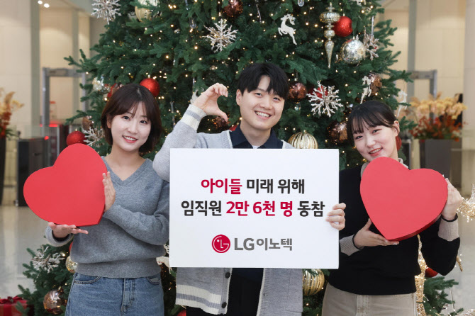 LG이노텍 임직원 2만6000명 온라인 기부펀딩 참여