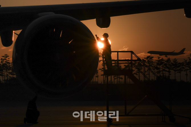 [포토]아시아나, 안전한 비상을 위해!