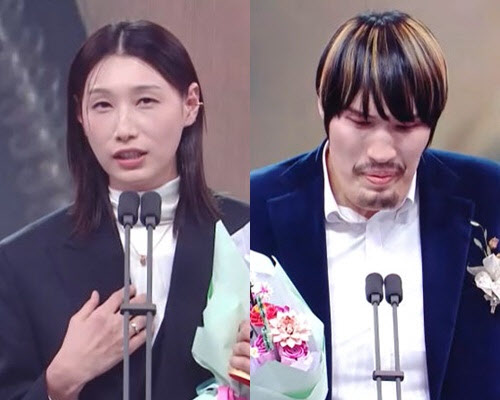 '스포츠인' 김연경·최홍만, 신인상…"선수 이후 처음" 눈물[MBC 방송연예대상]