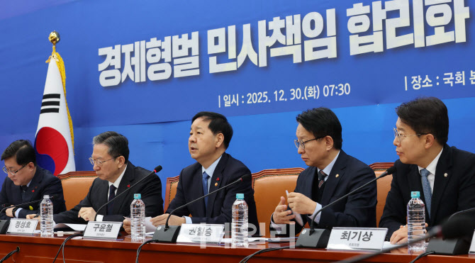 [포토]'경제형벌 민사책임 합리화 제2차 당정협의'