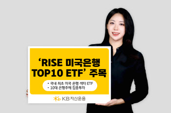 美은행주 규제 완화에…RISE 미국은행TOP10 ETF 수익률 ‘쑥’