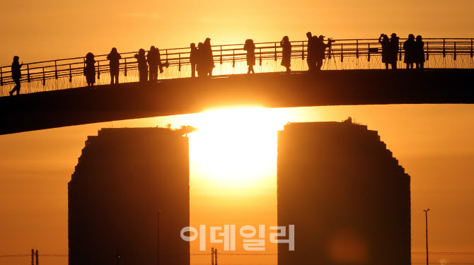 [포토]"희망찬 한 해 되기를"