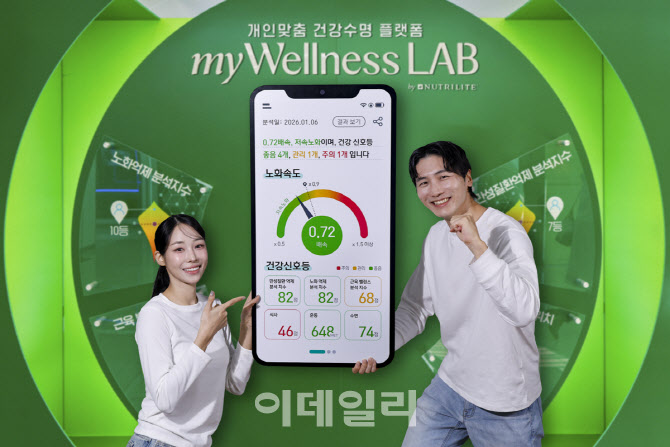 [포토]뉴트리라이트, 개인맞춤 건강수명 플랫폼 '마이웰니스 랩'의 론칭