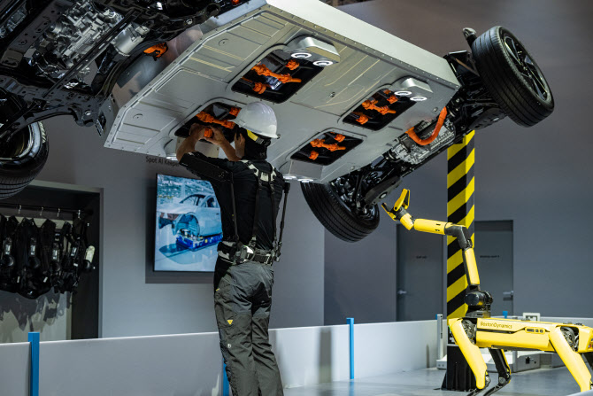 휴머노이드 말고도 많다…현대차그룹, 車충전·주차로봇 쏟아냈다