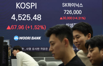 한투證, 코스피 지수 목표치 수정...4600→5650p 상향