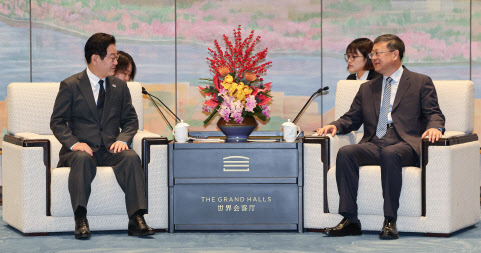 李대통령 "상하이, 한중 국권회복 역사 담겨"