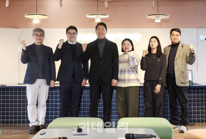 [포토] 오세훈 시장, 민간임대주택 입주민 간담회
