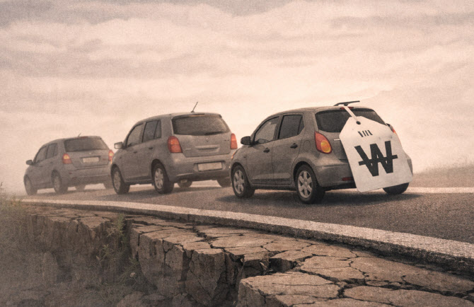 연비도 가격도 밀렸다…경차, 올해도 `내리막길`