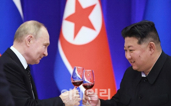 김정은, 러시아 푸틴에 편지…"모든 정책 무조건 지지"