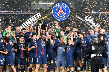 '이강인 부상 결장' PSG, 마르세유 꺾고 슈퍼컵 4연패 달성