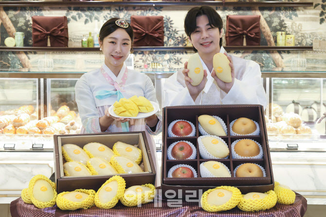 "해외 산지와 기획" 신세계百, 태국 고당도 망고 선물 선봬