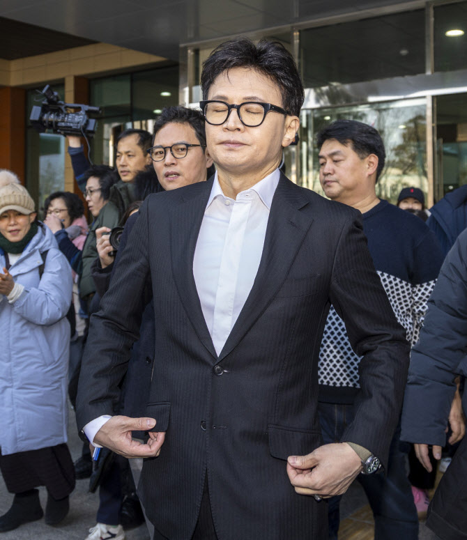 [포토]한동훈, '제명은 또 다른 계엄 선포...장동혁이 날 찍어내려는 것'