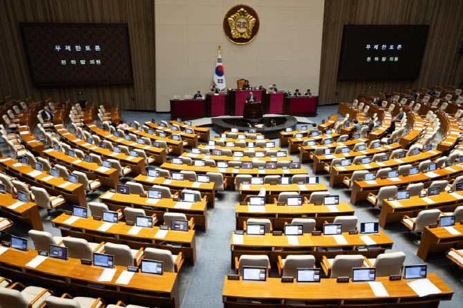 새해 첫 본회의부터 '필버 대치'…민생법안 170여건 또 멈췄다