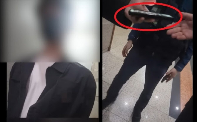 여친 손잡고 다른 손으론 몰카…30대 男, 결국