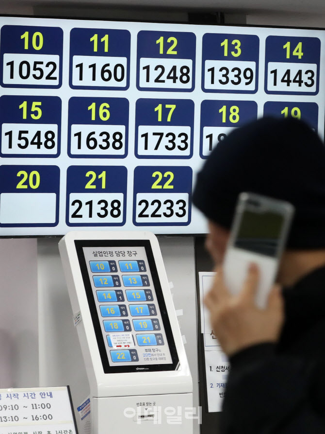 [포토] 20대 고용률 5년 만에 감소세