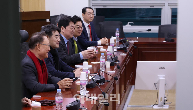 [포토]'대안과 미래' 안철수 등 현안 논의