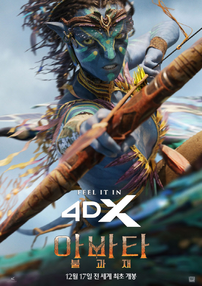 '아바타: 불과 재' CJ 4DPLEX 글로벌 박스오피스 실적 역대 2위 달성