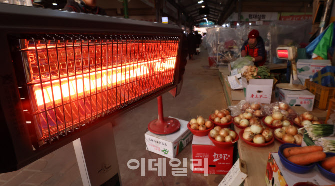 [포토]손발이 꽁꽁···역대급 한파 이어져