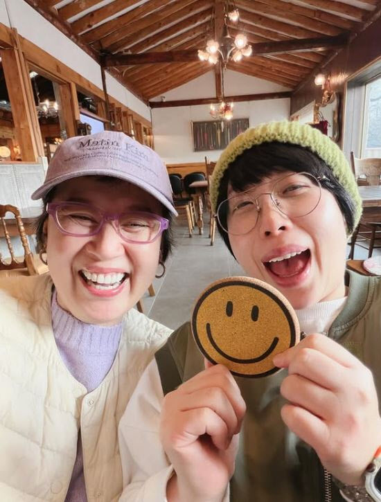 '유방암 투병' 박미선, 근황 공개 "체력 많이 올라와"