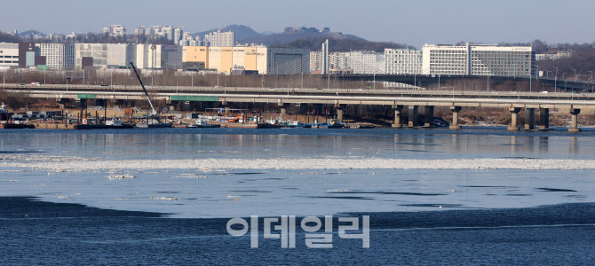 [포토]얼어붙은 한강