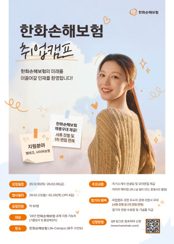 한화손보, 금융권 유일 실전형 지원 ‘취업캠프’ 개최