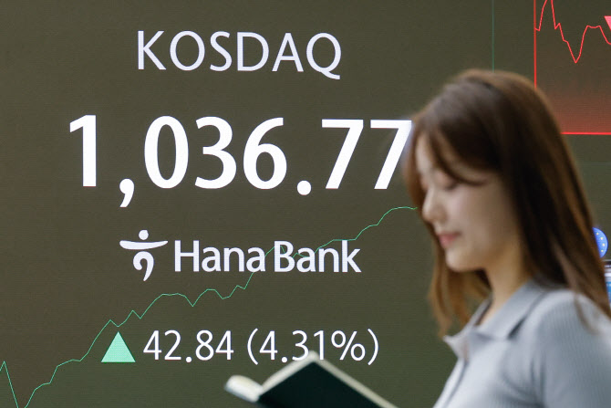 [속보]거래소, 코스닥 ‘매수 사이드카’ 발동