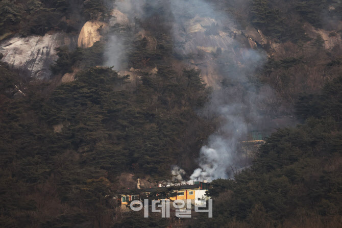 [포토]수락산 산불 발생