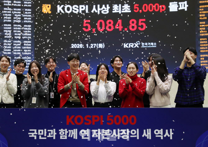 [포토] '코스피 5,084.85