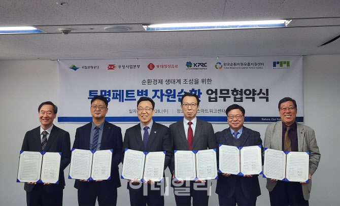 롯데칠성, 국립공원 폐페트병 수거해 생수로 만든다