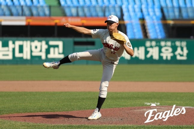 한화, 김범수 보상 선수로 '153km 강속구' 투수 양수호 지명