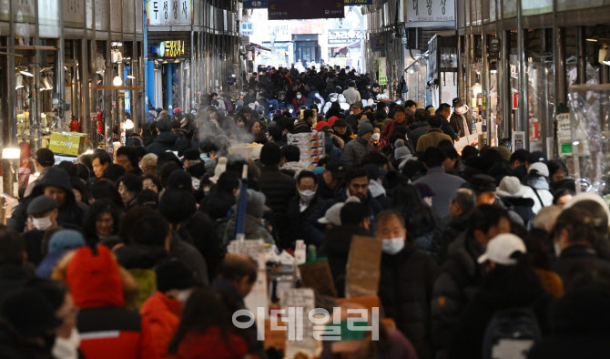 [포토]설 명절 앞두고 북적이는 재례시장