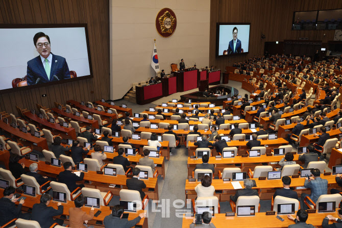 [포토]제432회국회(임시회) 개회