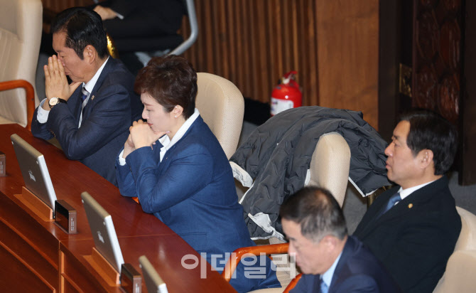 [포토]'민주당 지도부에 한파'