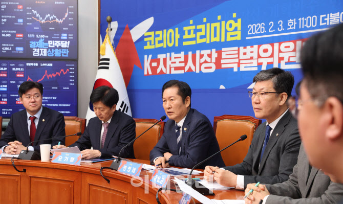 [포토]민주당, ' K-자본시장 특별위원회 전체회의'