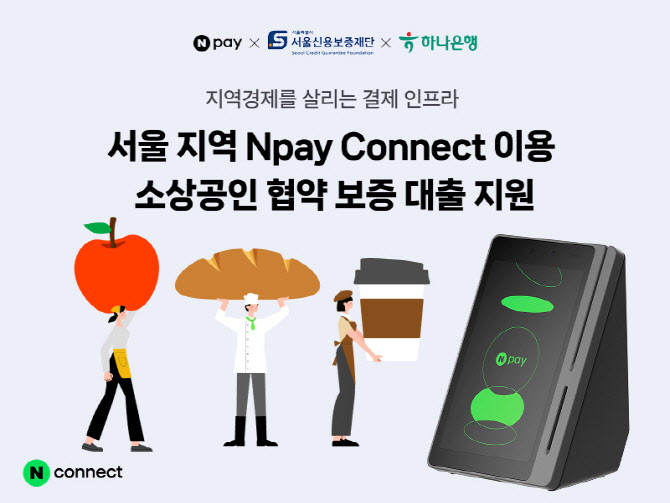 네이버페이, ‘Npay 커넥트’ 소상공인에 보증부 대출 지원