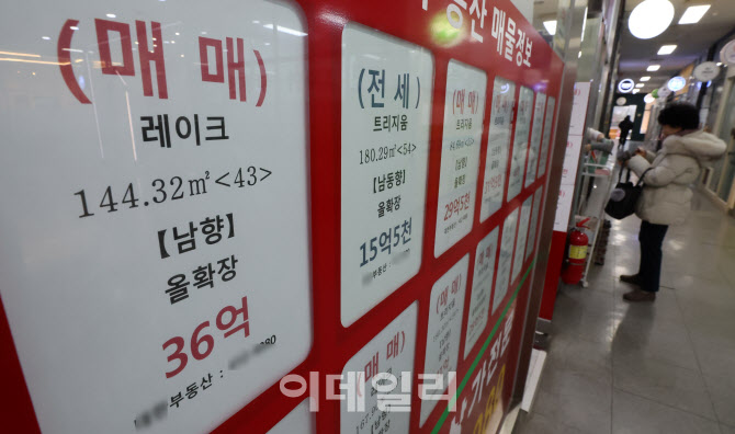 [포토]다주택자 압박에 아파트 ‘급매’ 매물 증가