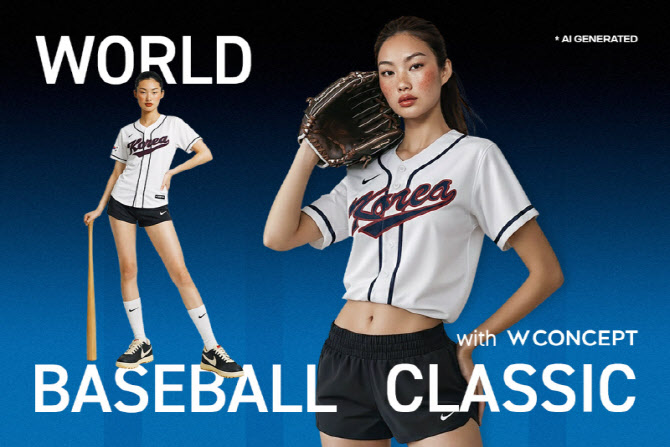 W컨셉, WBC 국가대표팀 유니폼 한정예약 판매